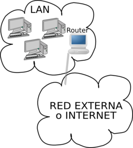 Router Diagram Clip Art